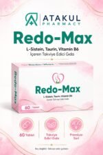 Redo-Max L-Sistein, Taurin ve Vitamin B6 İçeren Takviye Edici Gıda – 60 Tablet
