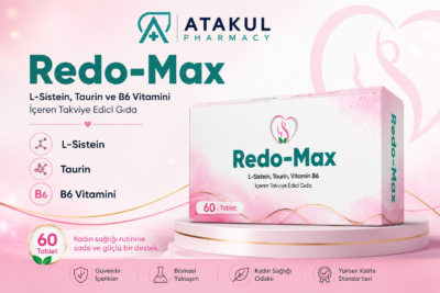 Redo-Max, L-Sistein, Taurin ve Vitamin B6